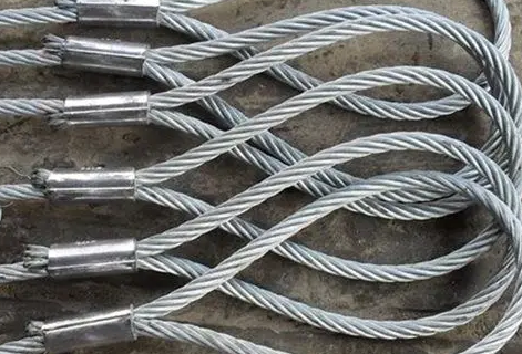 压制钢丝绳索具的特点