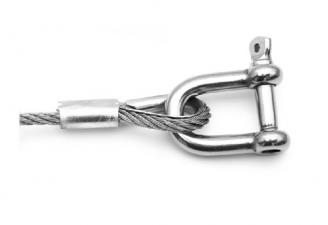 南宫28钢丝绳连接件D型不锈钢卸扣