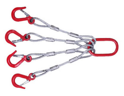 多肢索具可以同时使用链条和钢丝绳作为绳索吗